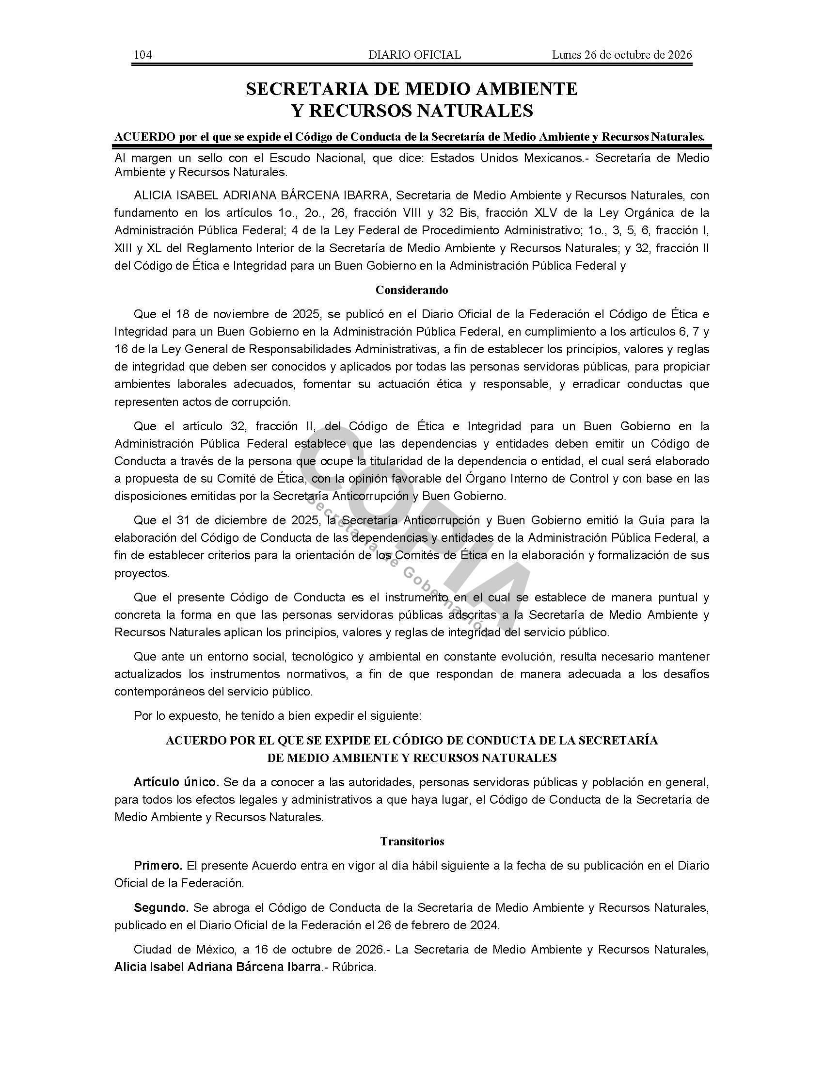 Página oficial 104