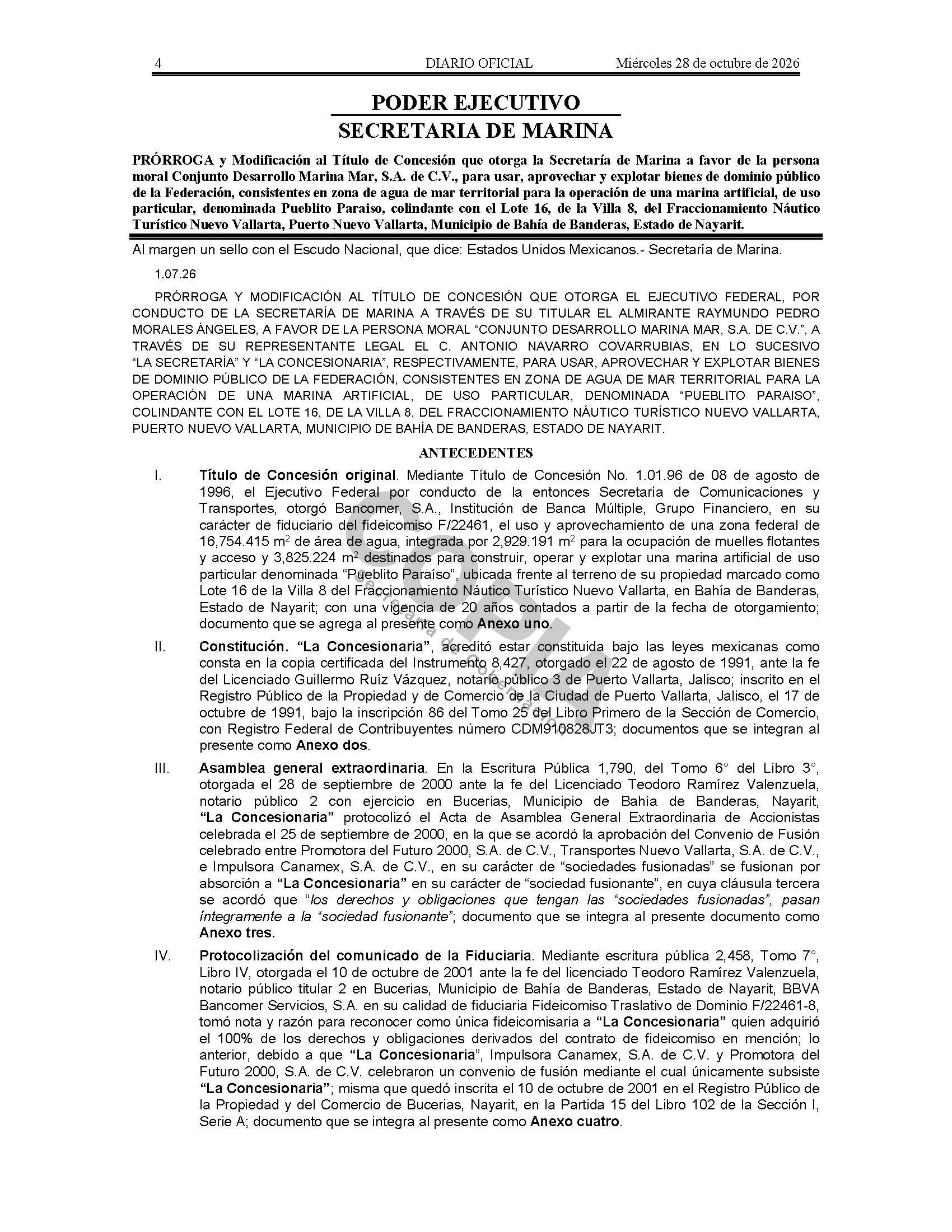 Página oficial 4